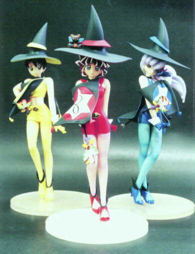 Aikawa Akane, Nakatomi Nanaka, Sawanoguchi Sae (Kitanobashi High School Magic Club Costume 3 Body Set), Mahou Tsukai Tai, Club M, Garage Kit, 1/10