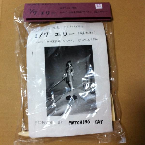 Kirishima Eriko, Megami Ibunroku Persona, MATCHING CAT, Garage Kit, 1/7