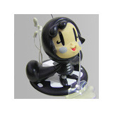 Super Milk-chan (Black, Special), Oh! Super Milk-Chan, Tomytec, Pre-Painted, 4543736202783