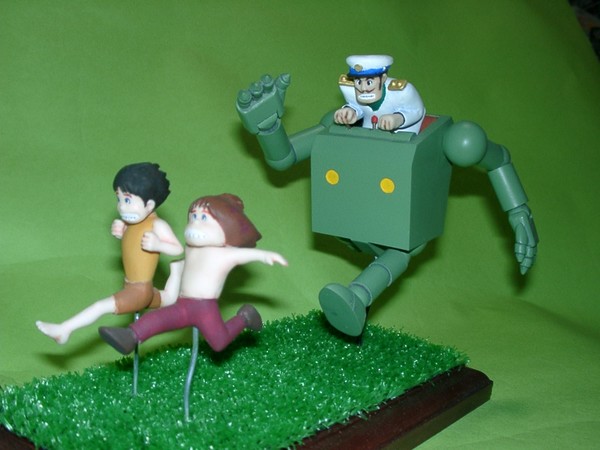 Conan, Dyce, Jimsy, Mirai Shounen Conan, Garage Tetsu, Garage Kit
