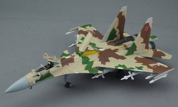 Russian Air Force Su-27M (Flanker E1), Tomytec, Model Kit, 1/144, 4543736255246