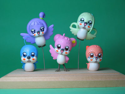 Asuka Momoko, Fujiwara Hazuki, Harukaze Doremi, Segawa Onpu, Senoo Aiko, Motto! Ojamajo Doremi, P Dan, Garage Kit