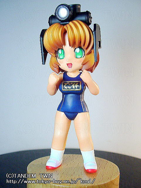 Steam Girl Series No. 1 (Degoichitan), Original, Tandem Twin, Garage Kit