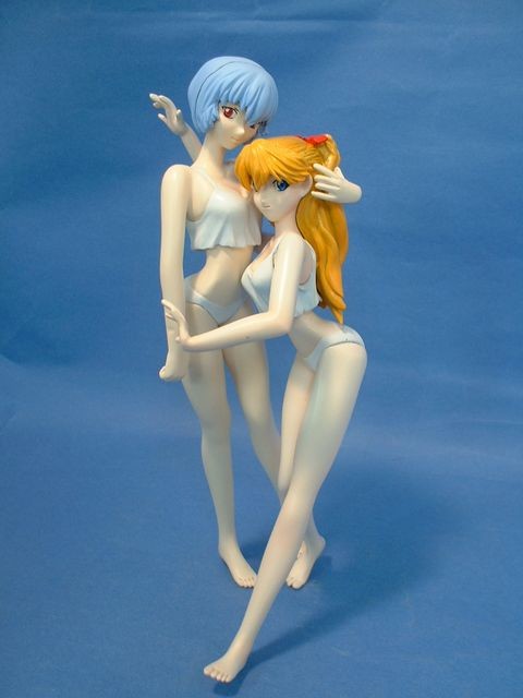 Ayanami Rei, Souryuu Asuka Langley, Shin Seiki Evangelion, Toy's king, Garage Kit, 1/8