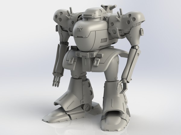 Asuka-MPL96 Taisyo, Kidou Keisatsu Patlabor, R-GREY, Garage Kit, 1/60
