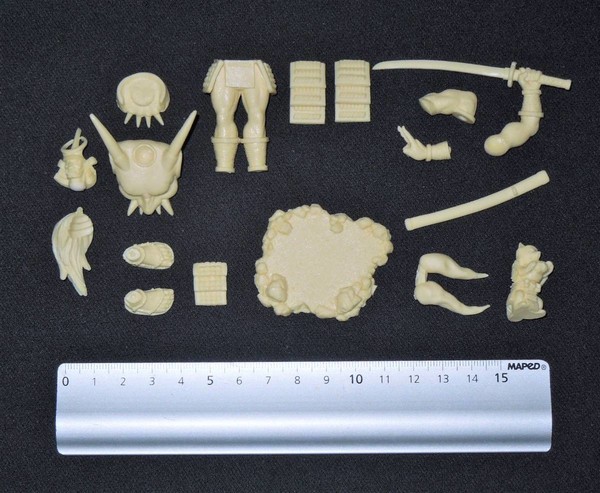 Bishamon, Vampire Hunter: Darkstalkers' Revenge, Kaiyodo, Garage Kit, 1/24