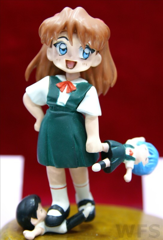 Ayanami Rei, Ikari Shinji, Souryuu Asuka Langley, Shin Seiki Evangelion, Milk House, Garage Kit