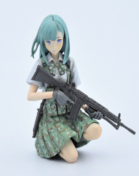 Toyosaki Ena (Character Head), Little Armory, Modelium, Model Kit, 1/35, 4573259020250
