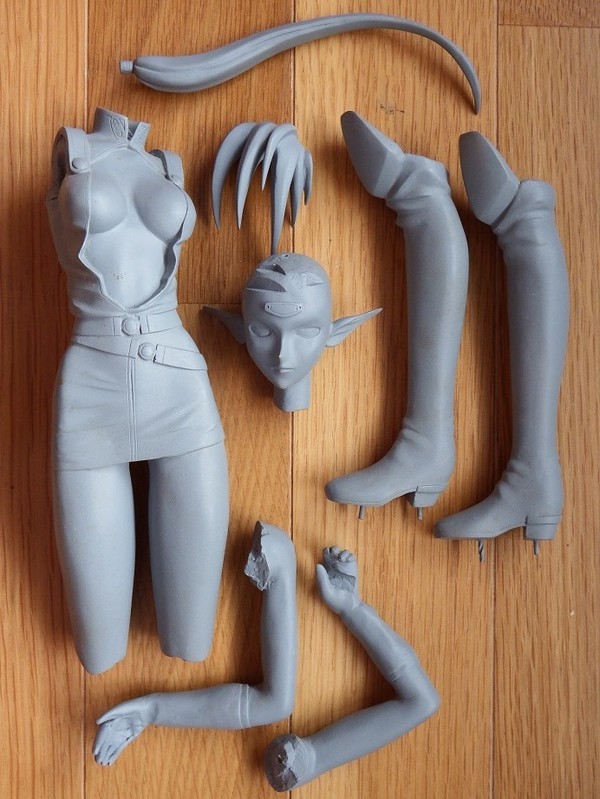 Pirotess, Lodoss Tou Senki: Eiyuu Kishi Den, Mine, Garage Kit, 1/5