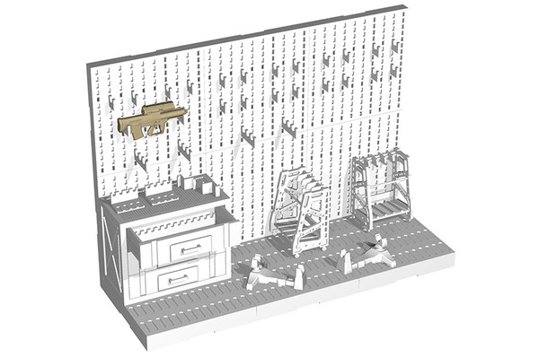 Weapon Storeroom B, Tomytec, Accessories, 1/12, 4543736312079
