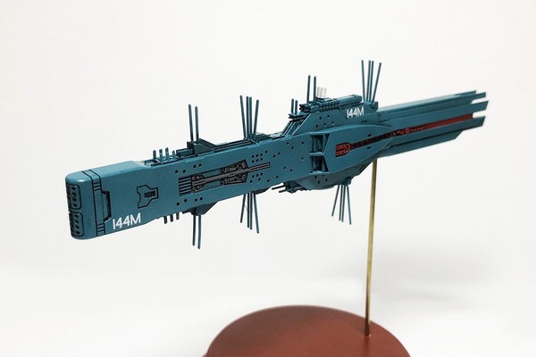 Hyperion (Free Planets Alliance 13th Fleet Flagship), Ginga Eiyuu Densetsu, Wolfpack Design, Garage Kit, 1/7500