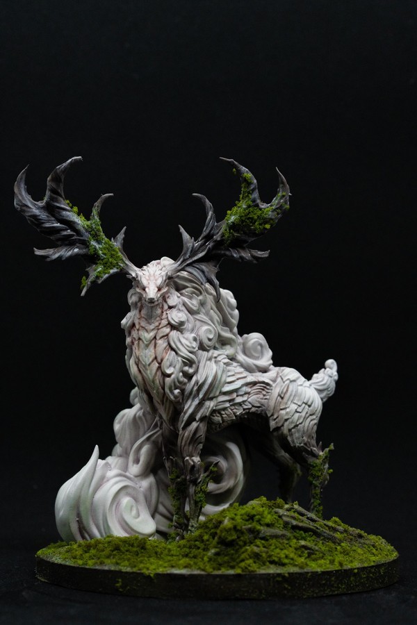 Ame No Kaku No Kami (Ivory), Original, Chibitanku, Sculborns, Garage Kit