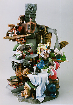Marie (Playset), Atelier Marie ~Salburg No Renkinjutsushi~, Kaiyodo, Garage Kit, 1/8