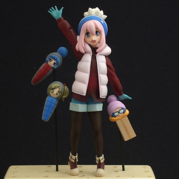 Inuyama Aoi, Kagamihara Nadeshiko, Oogaki Chiaki, Shima Rin, Yurucamp, Night Blue, Garage Kit