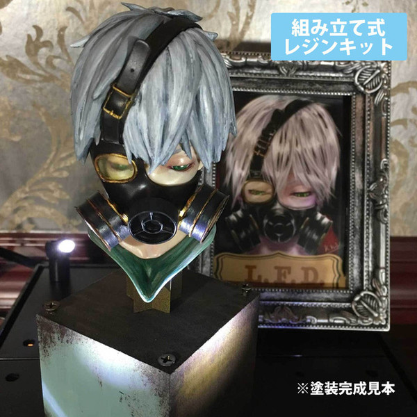 Gas Mask Boy, Original, L.F.D., Garage Kit, 1/6