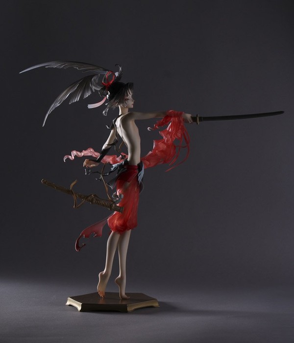 Kogarasumaru (Shinken Hissatsu), Touken Ranbu - Online, Cochineal, Garage Kit