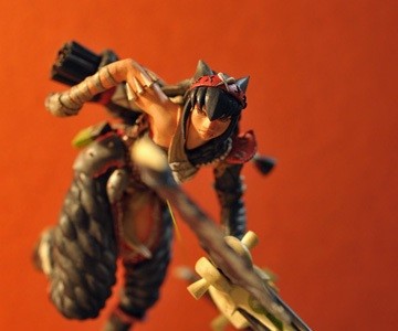 Hunter (Naruga Series), Monster Hunter, Clips, Garage Kit, 1/10