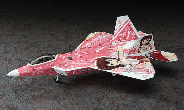 Amami Haruka (Lockheed Martin F-22A Raptor), [email protected] 2, Hasegawa, Model Kit, 1/72, 4967834521025