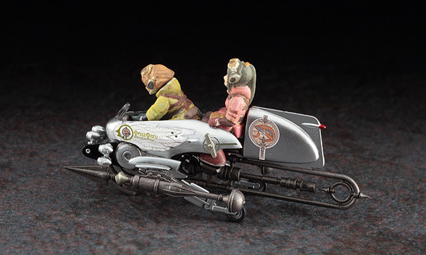 Fam's Vespa, Last Exile: Gin`yoku No Fam, Hasegawa, Model Kit, 1/72, 4967834645073