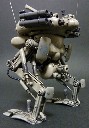 Konigs Krote, Maschinen Krieger, Tenbowkissa, Garage Kit, 1/76