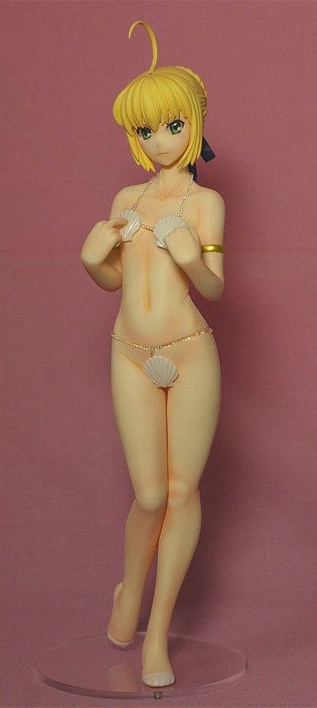 Altria Pendragon (Saber, Hotate no Mizugi), Fate/Stay Night, Crock of Gold, Garage Kit, 1/7