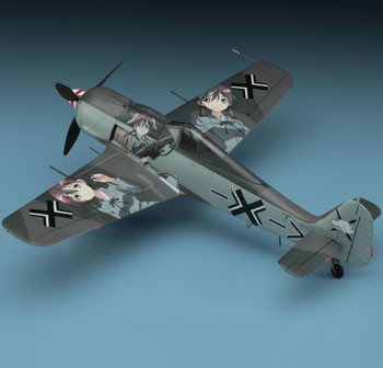 Gertrud Barkhorn, Gekijouban Strike Witches, Hasegawa, Model Kit, 1/48