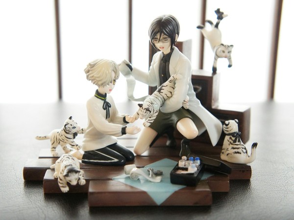 Gokotai, Tora, Yagen Toushirou, Touken Ranbu - Online, Asobune, Garage Kit, 1/12