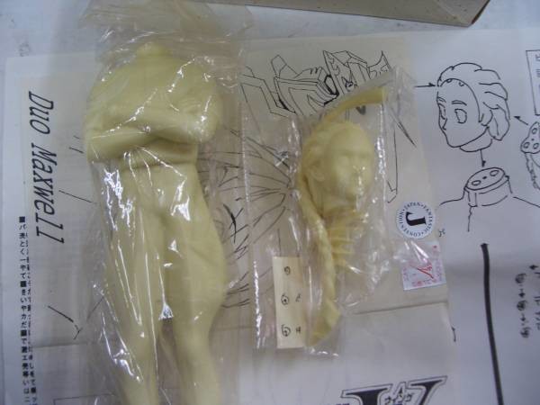 Duo Maxwell, Shin Kidou Senki Gundam Wing, Bakuretsu Yarou, Garage Kit, 1/8