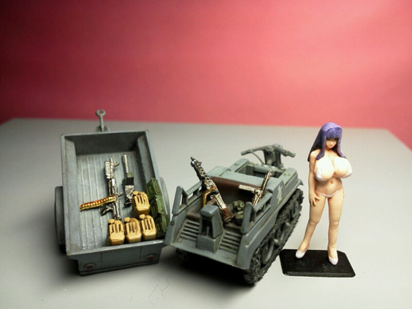Runa Heavy Weapons Set, Original, Over Dard, Garage Kit, 1/72