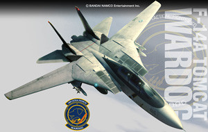 F-14A (Wardog Squadron), Ace Combat 05: The Unsung War, Hasegawa, Model Kit, 1/72, 4967834521353