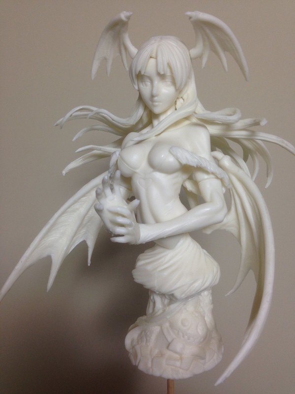 Morrigan Aensland, Vampire Savior: The Lord Of Vampire, 3D Megane, Garage Kit