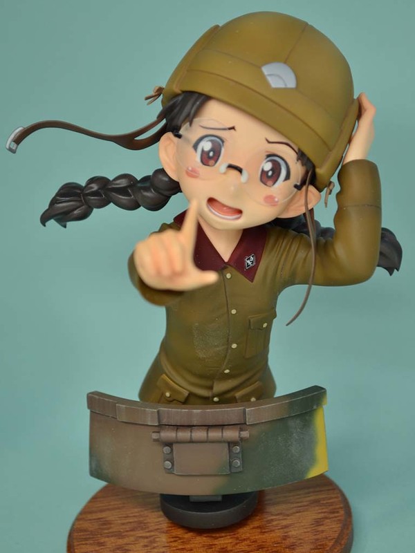 Fukuda Haru, Girls Und Panzer, Nekoban, Garage Kit, 1/5