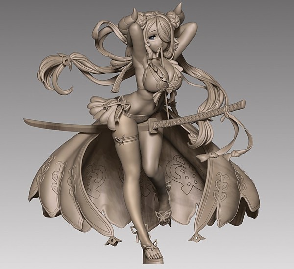 Narmaya, Granblue Fantasy, Decimation Masters, Garage Kit