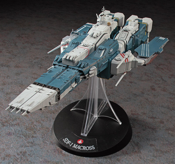 SDF-1 Macross, Choujikuu Yousai Macross, Hasegawa, Model Kit, 1/4000, 4967834658301