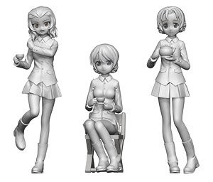 Darjeeling, Orange Pekoe, Rosehip, Girls Und Panzer, Girls Und Panzer Der Film, Platz, Garage Kit, 1/35