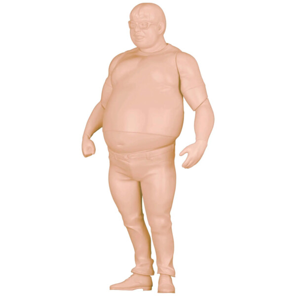 Debu Megane (Hada Iro), Original, Kisoengai, Kaiyodo, Garage Kit