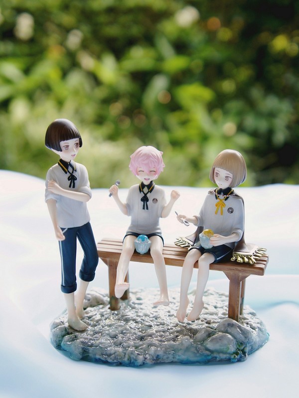 Akita Toushirou, Hirano Toushirou, Maeda Toushirou, Touken Ranbu - Online, Asobune, Garage Kit