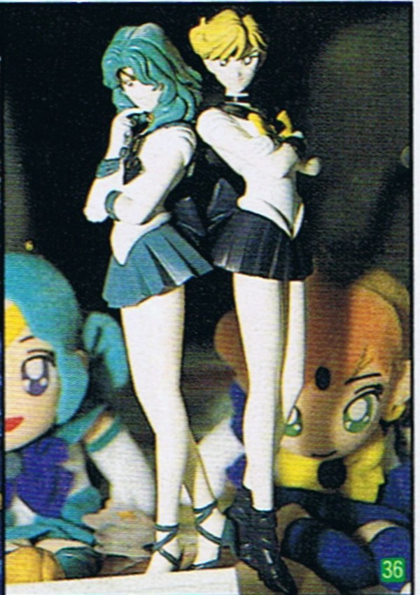 Sailor Neptune, Sailor Uranus, Bishoujo Senshi Sailor Moon, Oshibi-ya, Garage Kit, 1/8