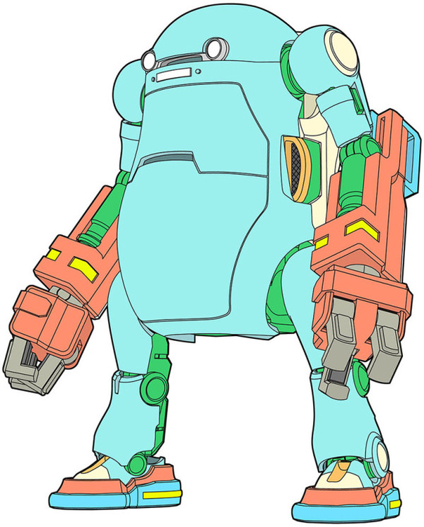 Mechatro WeGo (Power Arm・Light Green), Hasegawa, Model Kit, 1/35, 4967834647527