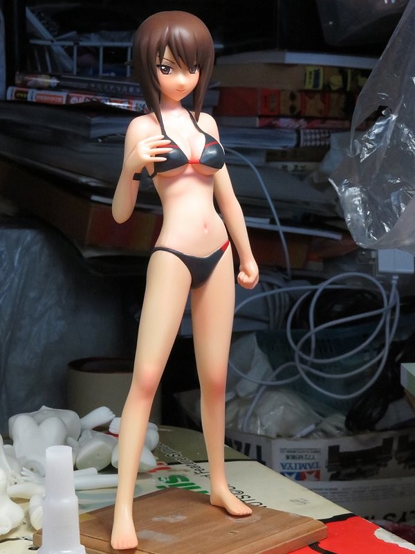Nishizumi Maho (Swimsuit), Girls Und Panzer, Apamudan Mottekoi !!, Garage Kit, 1/7