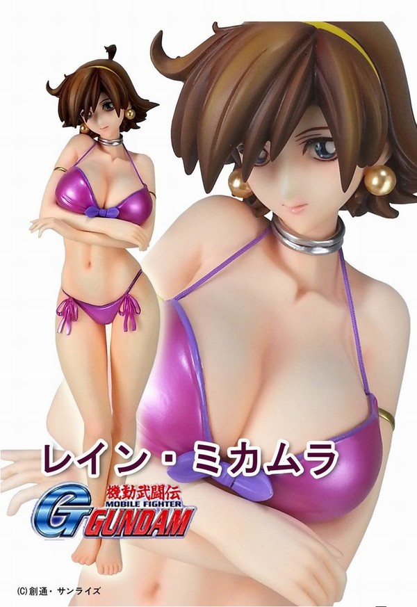 Rain Mikamura (Swimsuit), Kidou Butouden G Gundam, Mersa, Garage Kit