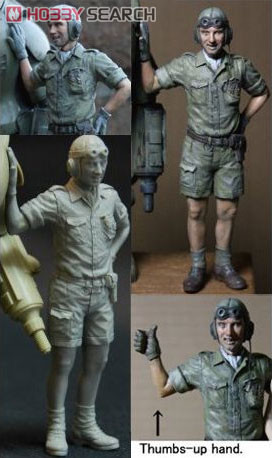 The Return Of S.A.F.S. Pilot (Hello, I'm Back!), Maschinen Krieger, Brick Works, Garage Kit, 1/20, 4571317760094