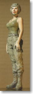 Mercenary Force Female Guidance Teacher, Maschinen Krieger, Brick Works, Garage Kit, 1/20, 4571317760063