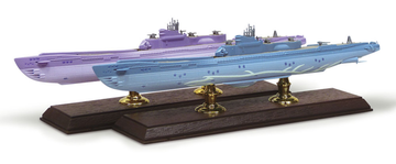 I-400, I-402, Aoki Hagane No Arpeggio: Ars Nova, Aoshima, Model Kit, 1/700