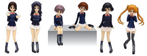 Maruyama Saki, Oono Aya, Sakaguchi Karina, Sawa Azusa, Utsugi Yuuki, Yamagou Ayumi, Girls Und Panzer, Girls Und Panzer Der Film, Platz, Garage Kit, 1/35