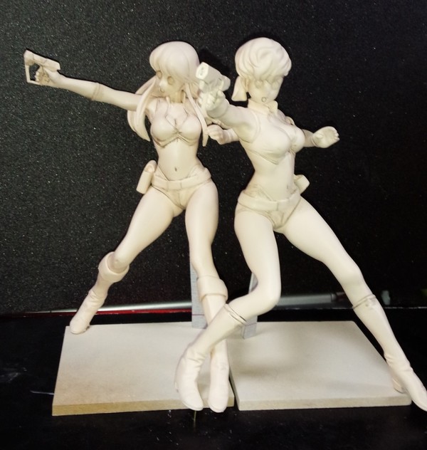Kei, Dirty Pair, Craft Persons, Garage Kit, 1/6