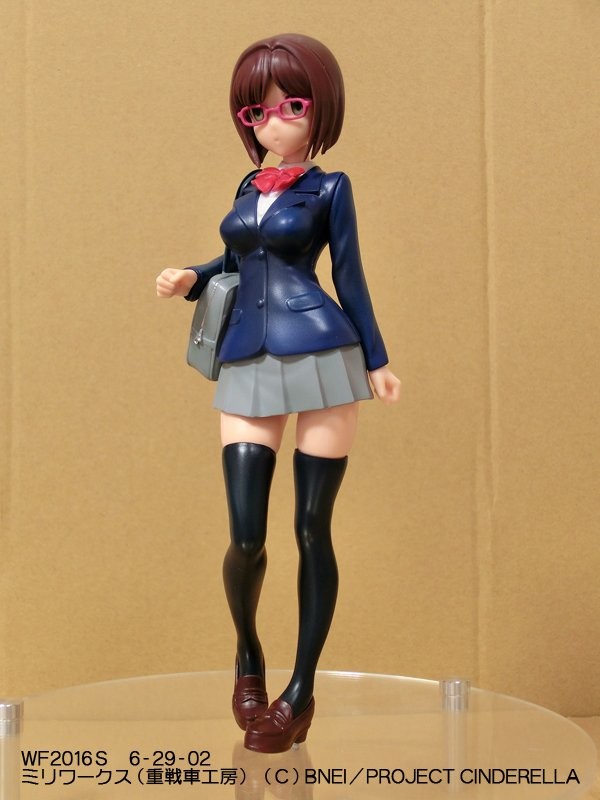 Maekawa Miku (Uniform), THE IDOLM@STER Cinderella Girls, mmworks, Garage Kit, 1/8