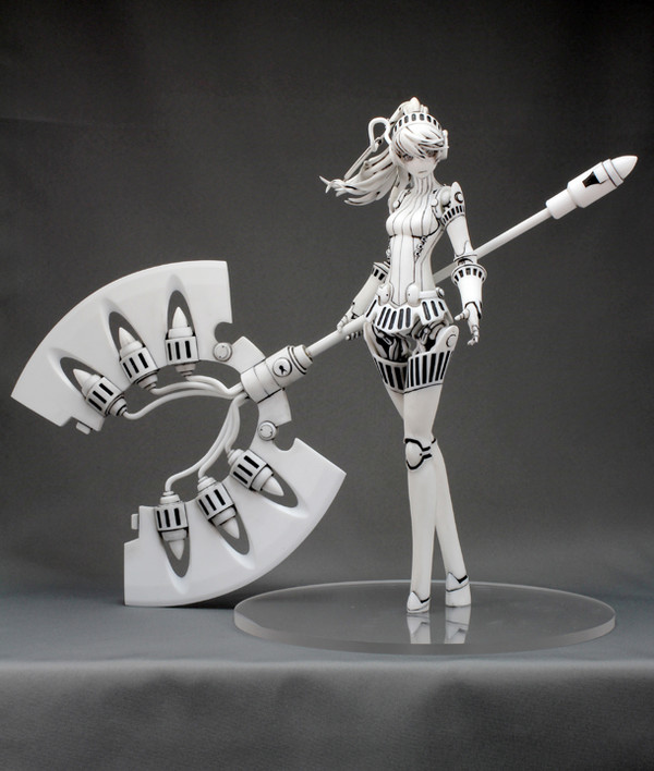 Labrys (Naked), Persona 4: The Ultimate In Mayonaka Arena, Ques Q, Garage Kit, 1/8