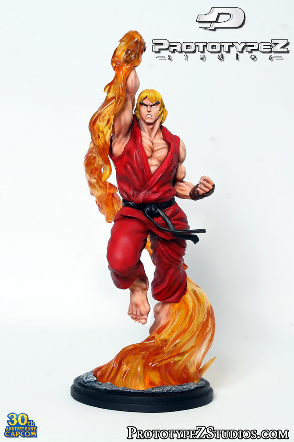 Ken Masters, Street Fighter II, PrototypeZ Studios, Garage Kit, 1/6