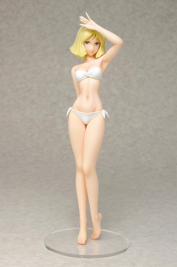 Sayla Mass (White Swimwear), Kidou Senshi Gundam, Be-J, Garage Kit, 1/8